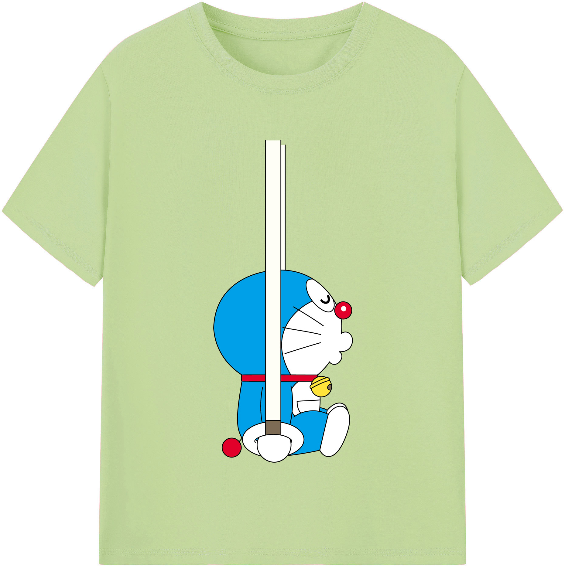 （画像用） ドラえもん Doraemon 綿100％半袖Tシャツ（フロントプリント）